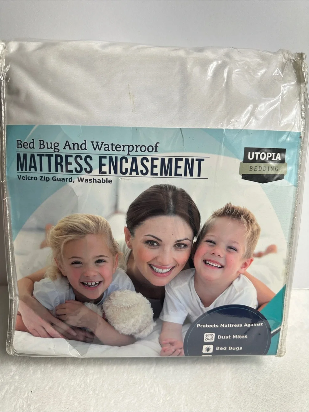Utopia Bedding Bed Bug And Waterproof Mattress Encasement Zip Twin Size NEW